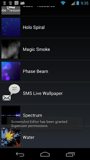 SMS Live Wallpaper