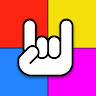 Rainbow Rock Tiles Guitar Tabs Game icon