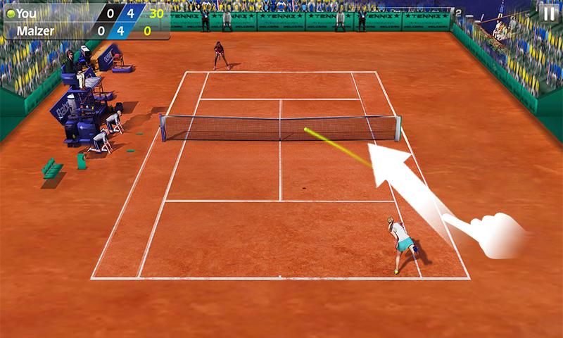 3D Tennis - screenshot