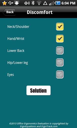 【免費健康App】Office Ergonomics Evaluation-APP點子