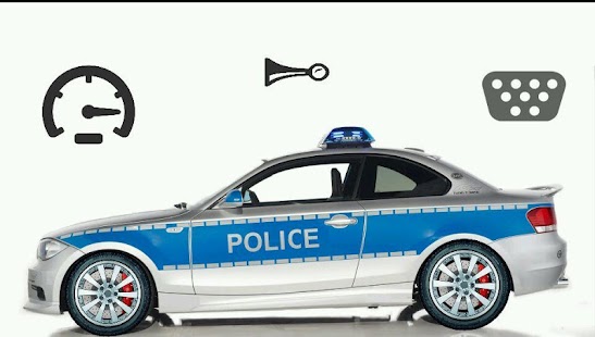 Toddler Kids Car Toy Police