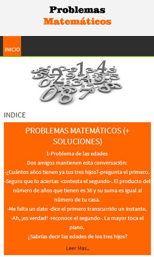 Problemas Matemáticos
