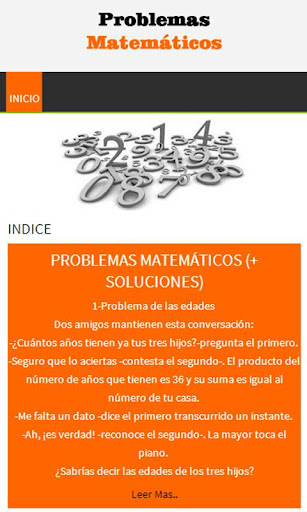 【免費娛樂App】Problemas Matemáticos-APP點子