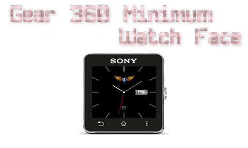 Gear 360 Minimum WatchFace SW2
