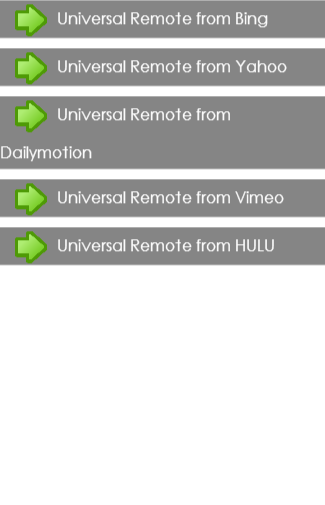 Universal Remote Guide