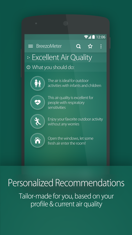 Air Quality Index BreezoMeter Screen 3