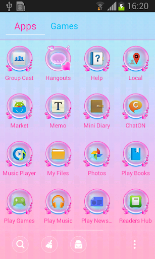 免費下載個人化APP|GO Launcher Hearts Theme app開箱文|APP開箱王