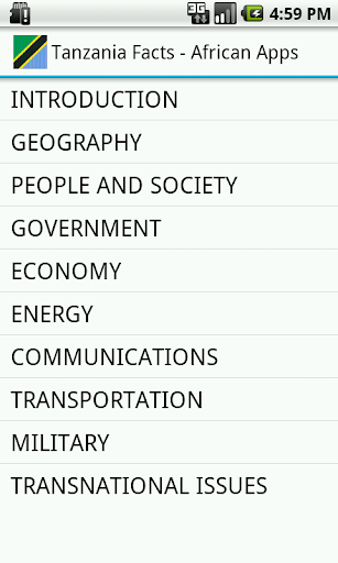 【免費教育App】Tanzania Facts-APP點子