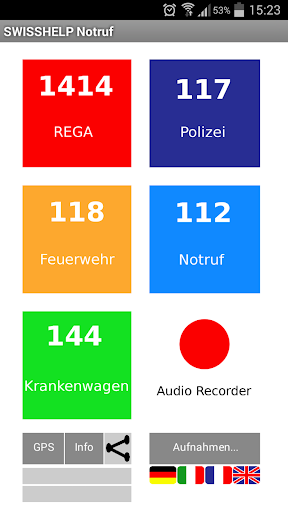 SWISSHELP Notruf Schweiz