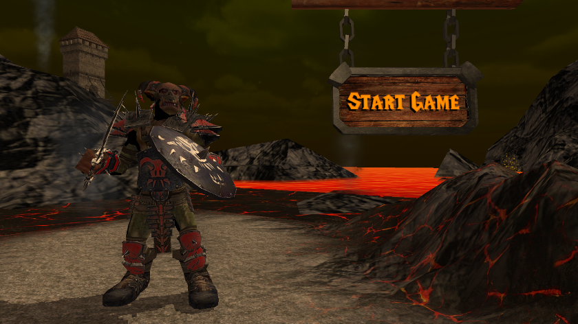 Orcs vs Mages and Wizards HD Screen 1