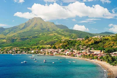 Founded in 1635, Saint Pierre doubles as the capital Martinique and as a center for the arts and culture.