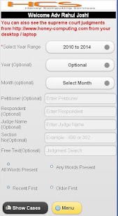 Download SC Cases India1950-2013(Free) APK for PC