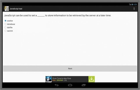 JavaScript test Screenshots 5