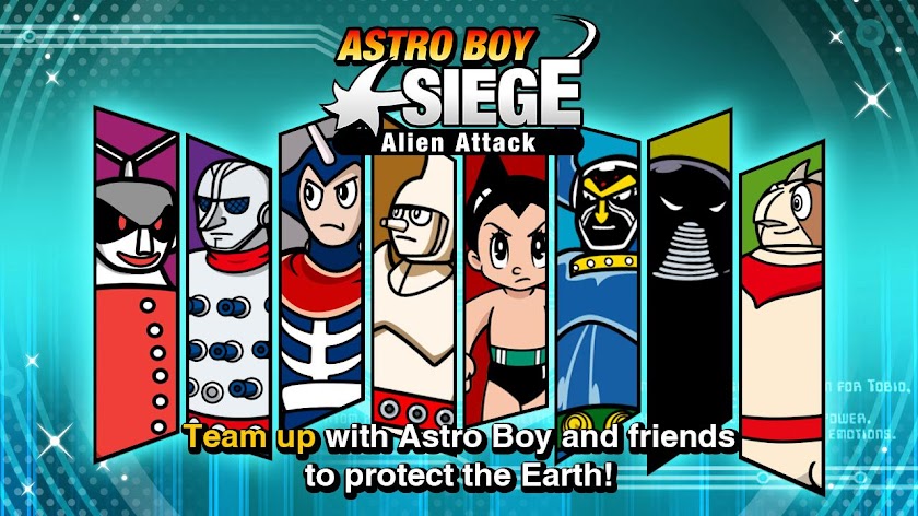 Astro Boy Siege: Alien Attack Screen 1