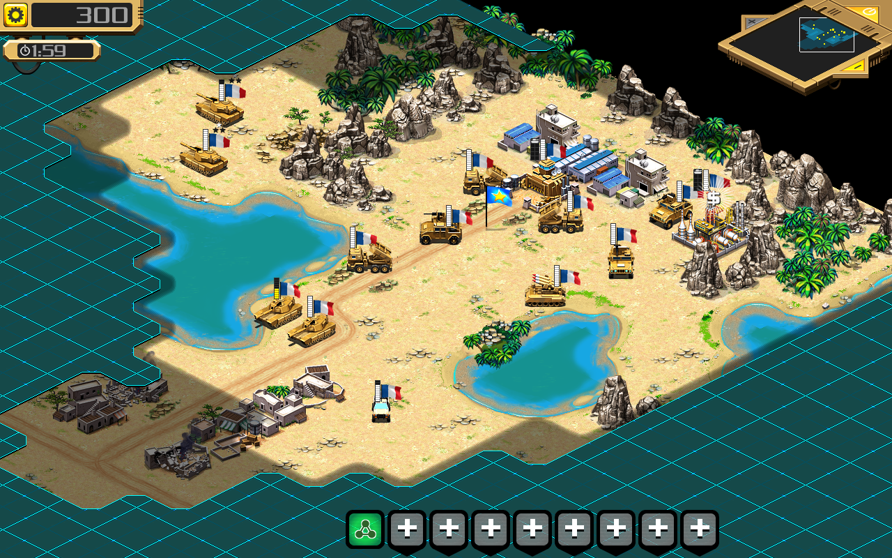    Desert Stormfront - RTS- screenshot  