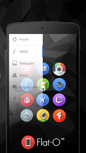 【免費個人化App】Flat-O Go Apex Nova Theme-APP點子