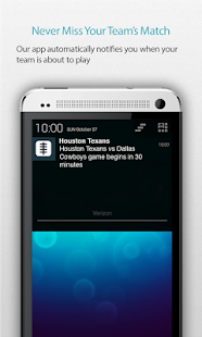 Houston Football Alarm Screenshots 1