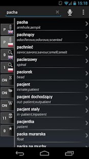 Dictionary Polish English - náhled