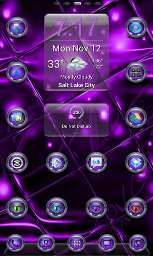 Tungsten Muliti Theme Purple