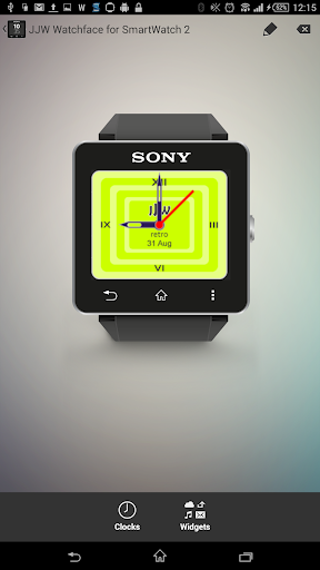 JJW Retro Watchface 9 for SW2