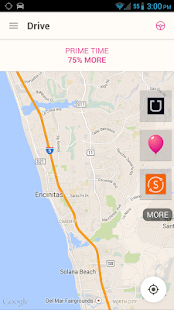 Driver Bar (Uber Lyft Sidecar) Screen 2