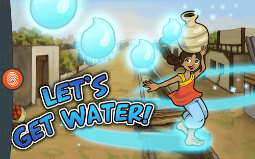 Android application Get Water - Fingerprint screenshort