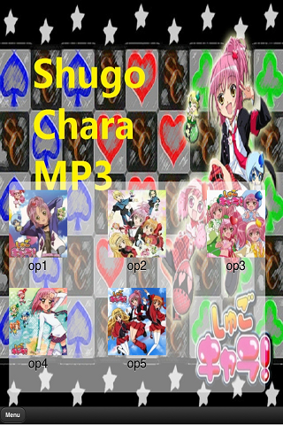 Shugo Chara Openings MP3