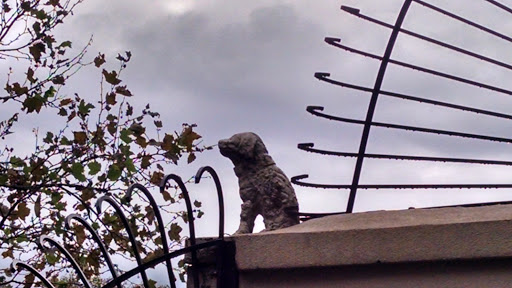 Sentry Dog Statue