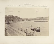 Gezicht op Dover, gezien vanaf de pier