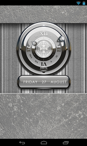 【免費個人化App】White Deluxe Clock Widget-APP點子