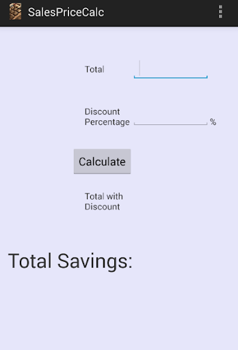 Sales Price Calculator