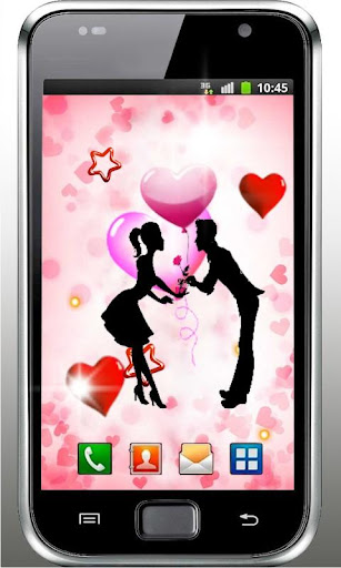 Valentines Kiss live wallpaper