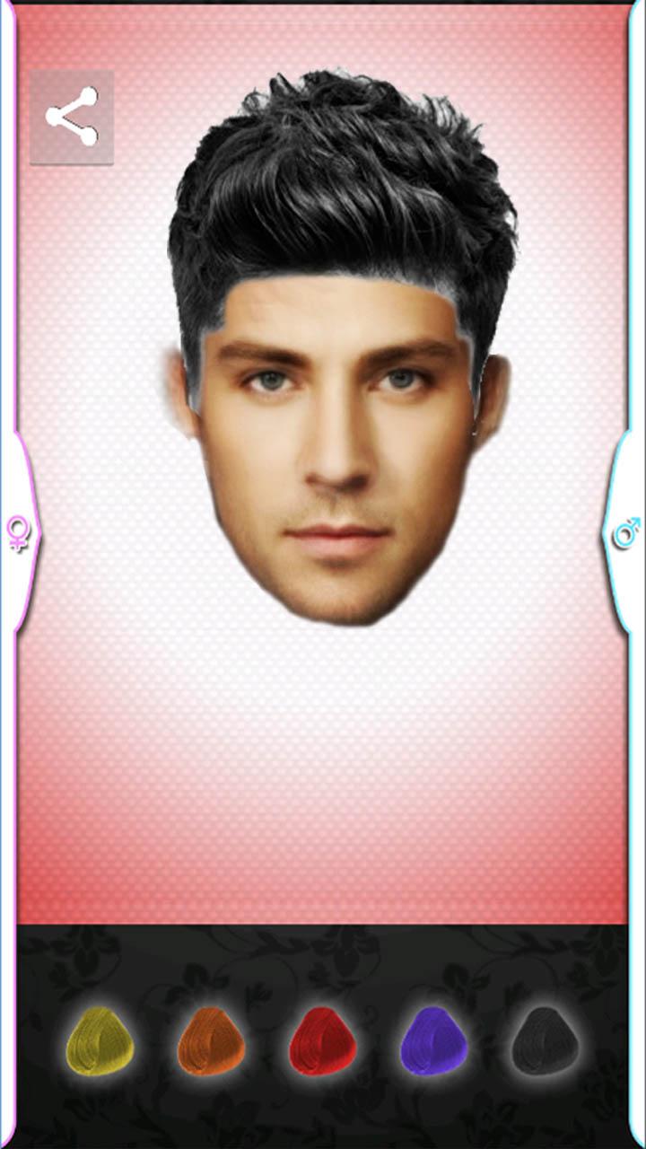Hairstyles Screen 3