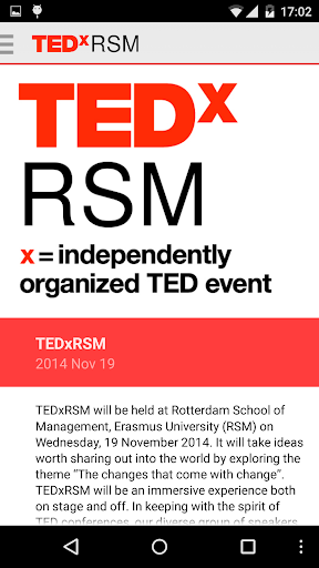 TEDxRSM