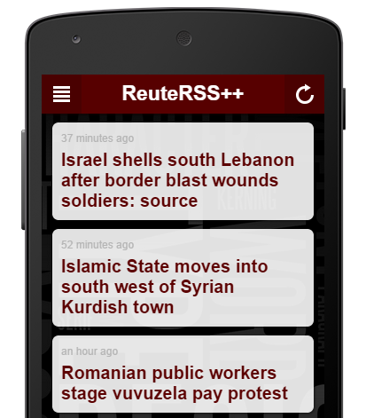 【免費新聞App】ReuteRSS-APP點子