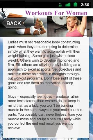 Workouts For Women Secrets