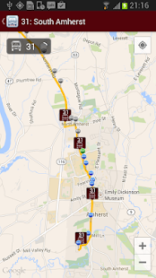 UMass BusTrack Screenshots 9