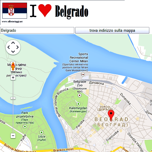 Beograd maps