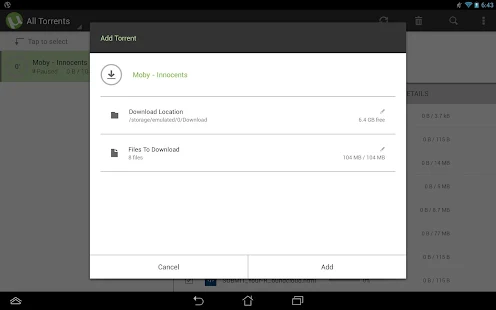µTorrent®- Torrent Downloader - screenshot thumbnail