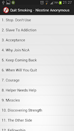 Quit Smoking Nicotine Anon poster 2