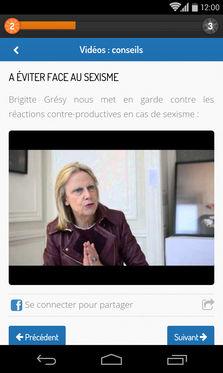 Leadership Pour Elles Screen 3