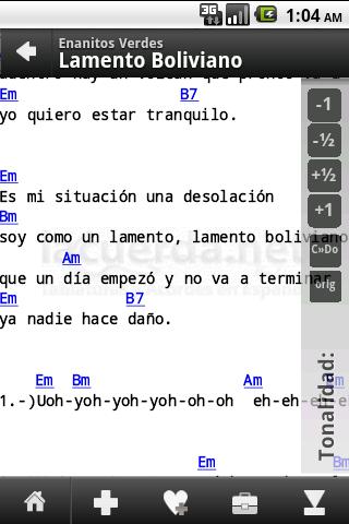 cuerda acordes letras guitarra canciones