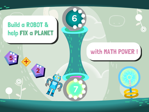 【免費教育App】Robo Maths Age 6 - 8-APP點子