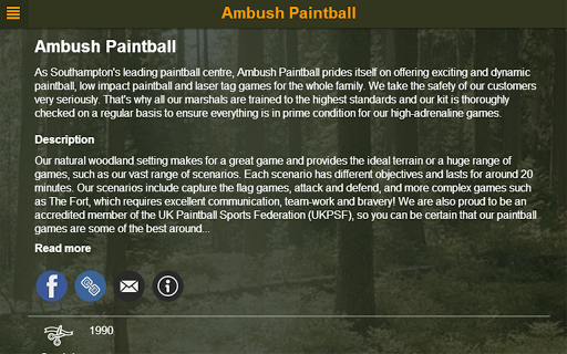 【免費商業App】Ambush Paintball-APP點子