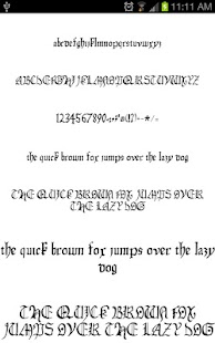 OldEng Fonts for FlipFont free