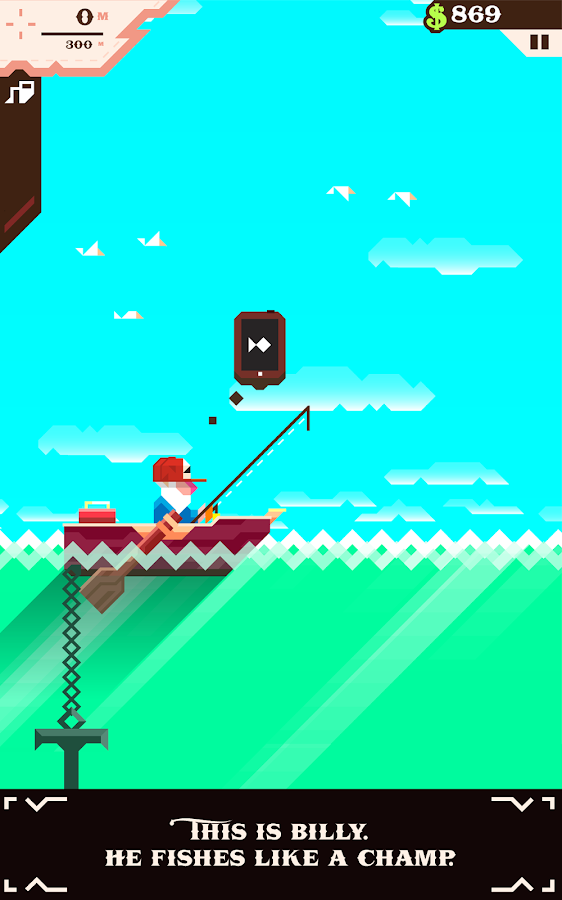 Ridiculous Fishing - screenshot