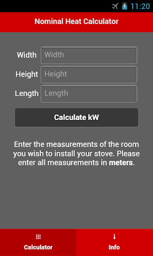 NHC - Nominal Heat Calculator