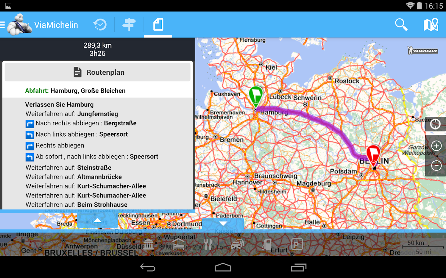 ViaMichelin - Routenplaner – Android-Apps auf Google Play