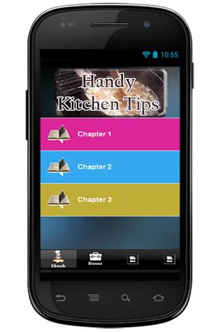 【免費書籍App】Handy Kitchen Tips-APP點子