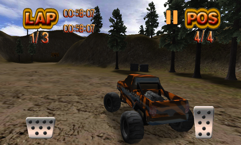 Monster Wheels Offroad - screenshot